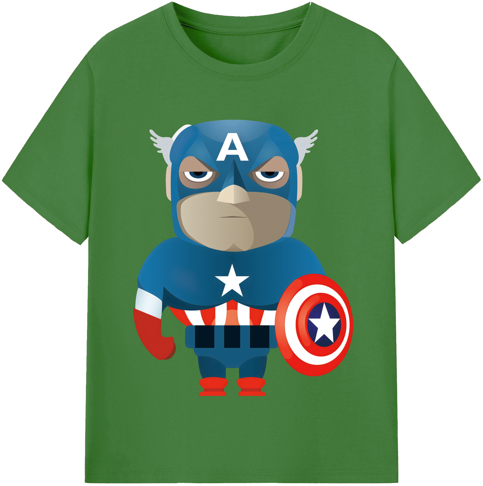 （画像用） アベンジャーズ The Avengers レディースカジュアルプリントTシャツ（綿100％）